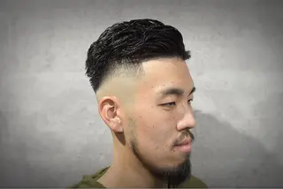 ショート パーマ メンズ 中西 将斗のヘアスタイル