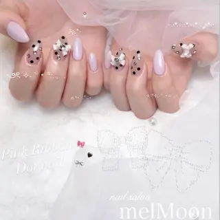 ネイル melMoon .のネイルデザイン