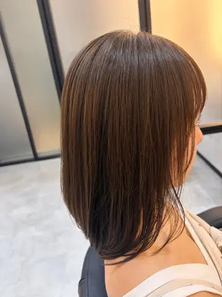 ミディアム SATO RISAのヘアスタイル
