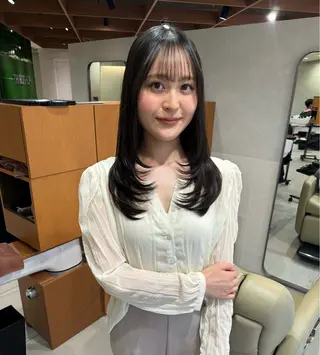 セミロング Jr.スタイリスト/ ミニモ価格/MANAのヘアスタイル
