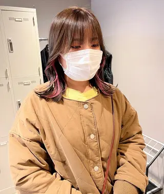 ロング カラー ヘアアレンジ 🩵 JURI🩵のヘアスタイル