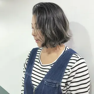 ミディアム 是非可愛くさせて ください🩷sakiのヘアスタイル