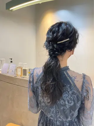 ロング ヘアアレンジ FILMS/sari /似合わせカットのヘアスタイル