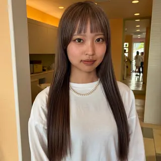 ロング カラー レイヤー/暖色カラー 🎀はるのヘアスタイル