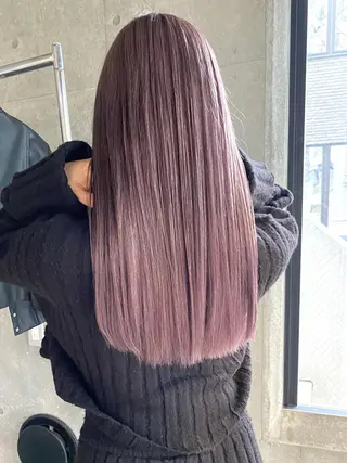 ロング カラー ⭐️横浜ブリーチ特化 美容師 堤涼⭐️のヘアスタイル