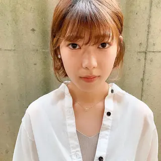 ショート カラー 中川 竜誠のヘアスタイル
