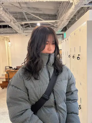 ミディアム 🧣misaki 🧣のヘアスタイル