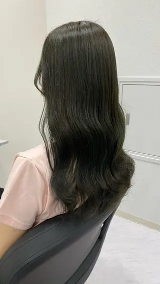 セミロング カラー RURI韓国ボブ 🇰🇷タッセルボブのヘアスタイル