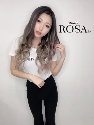 カラー 関東 蓮太のヘアスタイル
