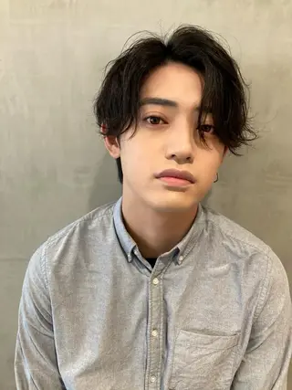 ショート メンズ 🛑柔らか透明感 カラー🛑大谷のヘアスタイル