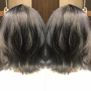 ショート カラー ヘアアレンジ Luzir⭐︎ GEN⭐︎のヘアスタイル