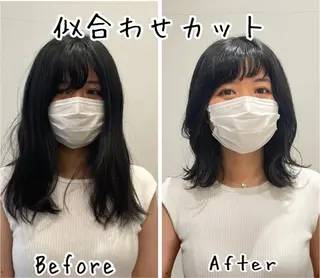 ミディアム 【銀座】ヘアセット& メイクSharmeのヘアスタイル