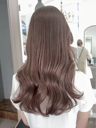 ロング 杉村 南海のヘアスタイル
