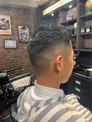 ショート メンズカット ひでよしのヘアスタイル