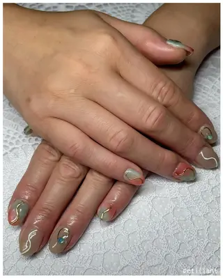 ネイル nail salon petillantのネイルデザイン