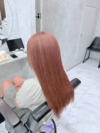 ロング 🦋ハイトーン🦋 石山 希理🦋のヘアスタイル