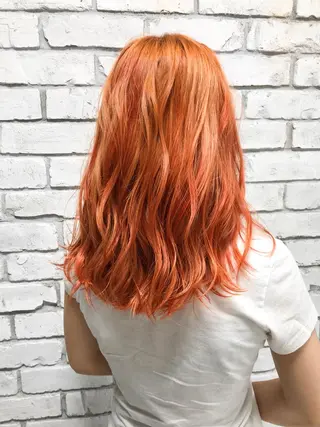 セミロング カラー welring hair salonのヘアスタイル