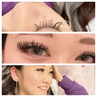 カラー パーマ ヘアアレンジ キッズ ネイル マツエク・マツパ 神山 ビューティー・アイのマツエク・マツパデザイン