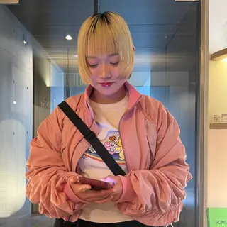 ショート ボブパーマ🥣KON コンナツミのヘアスタイル