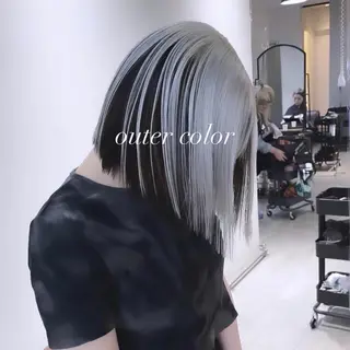 ショート カラー 💜ハイトーン💛 マジカルかいちゃんのヘアスタイル