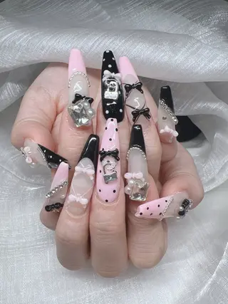 ネイル Lee Nails チップ長さだし専門店のネイルデザイン