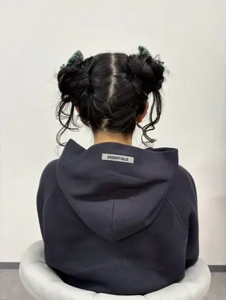 ヘアアレンジ ヘアサロン ミカヅキのヘアスタイル