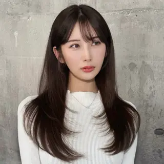 ロング レイヤー・ブリーチ kiyotoshiのヘアスタイル