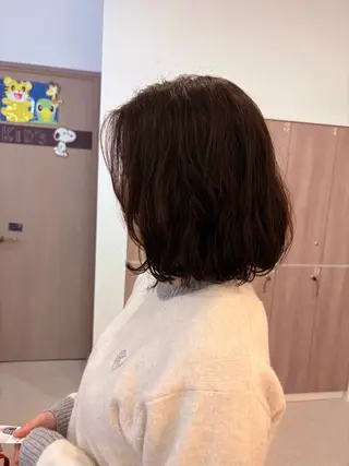 パーマ ルプラボウ すぎやまみほのヘアスタイル