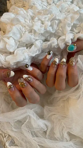 ミディアム Lua.nail. るなのネイルデザイン