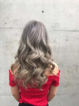 ロング カラー 佐野 智史のヘアスタイル