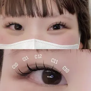 マツエク・マツパ 韓国束感まつ毛パーマ SeneL 大阪福島のマツエク・マツパデザイン