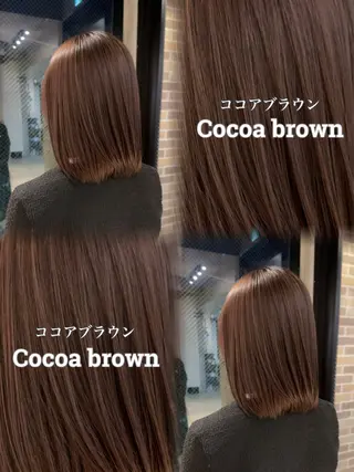 ショート カラー 透明感カラー/艶 ✖️上品/修生🥀のヘアスタイル
