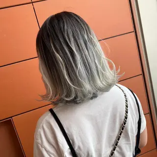 ミディアム カラー 井手 孔介のヘアスタイル