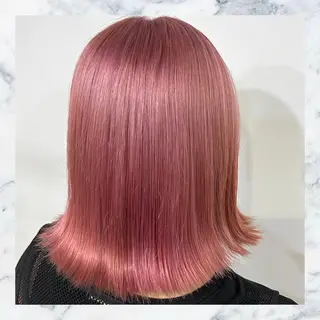 カラー 艶髪✖️ハイトーン 🫧YURIA🫧のヘアスタイル