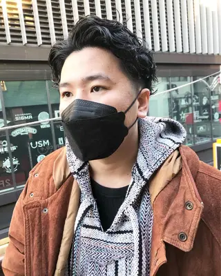 パーマ ヘアアレンジ メンズ メンズ特化✂️栗原 侑也のヘアスタイル
