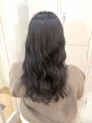 ロング パーマ 🫧のばた /クム川越🫧のヘアスタイル