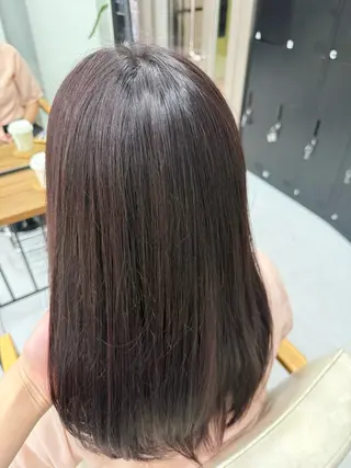カラー シカダ ココア🦌のヘアスタイル