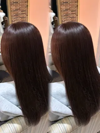 ロング 杉本 奈々美のヘアスタイル