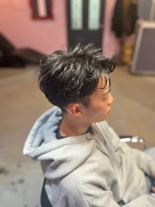 ショート メンズ 藤野 海翔のヘアスタイル
