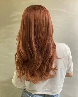 ロング カラー tetote ミコのヘアスタイル