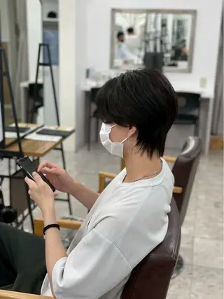 メンズ メンズパーマ 特化Enhanceのヘアスタイル