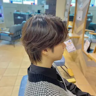 ショート パーマ ヘアアレンジ メンズ 韓国レイヤー/ 💎Tomoya💎のヘアスタイル