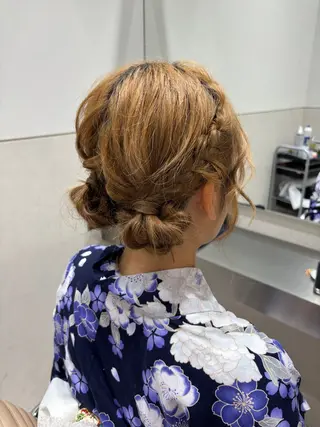 ヘアアレンジ kazufumi ..のヘアスタイル