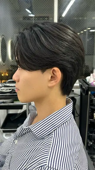 ショート パーマ メンズ メンズスタイリスト 前田雄輝のヘアスタイル