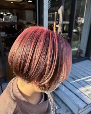 ショート カラー TSUBASA 🪽のヘアスタイル