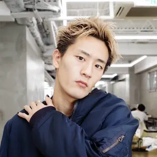 ショート カラー メンズ 渋谷 メンズカット 佐伯 将のヘアスタイル