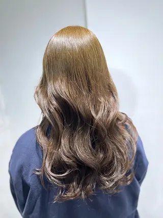 ロング カラー ボブパーマ/縮毛矯正 /かわいい/せき🫧のヘアスタイル