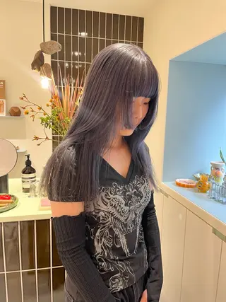 ミディアム カラー ヘアセット🎀パーマ Tsubasaのヘアスタイル