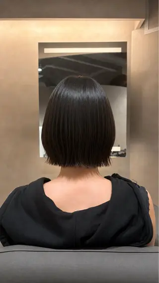 ショート 渋谷🦝ボブ/ 艶髪カラー/夏鈴🦝のヘアスタイル