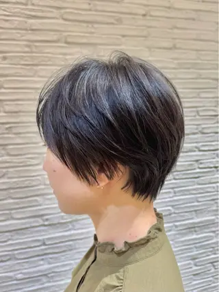 ショート カラー amie by AFLOAT 浦和店のヘアスタイル